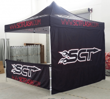 10x10ft booth tent with customized printing