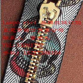 镂空拉头压花布带