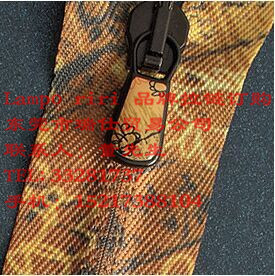 反穿尼龙蛇纹拉链