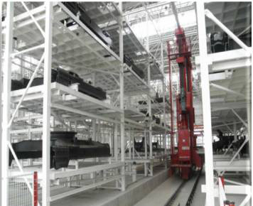 Automated three-dimensional warehouse