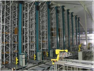Automated three-dimensional warehouse