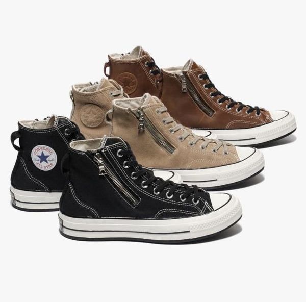 匡威最近发布的联名款鞋的拉链是riri的?